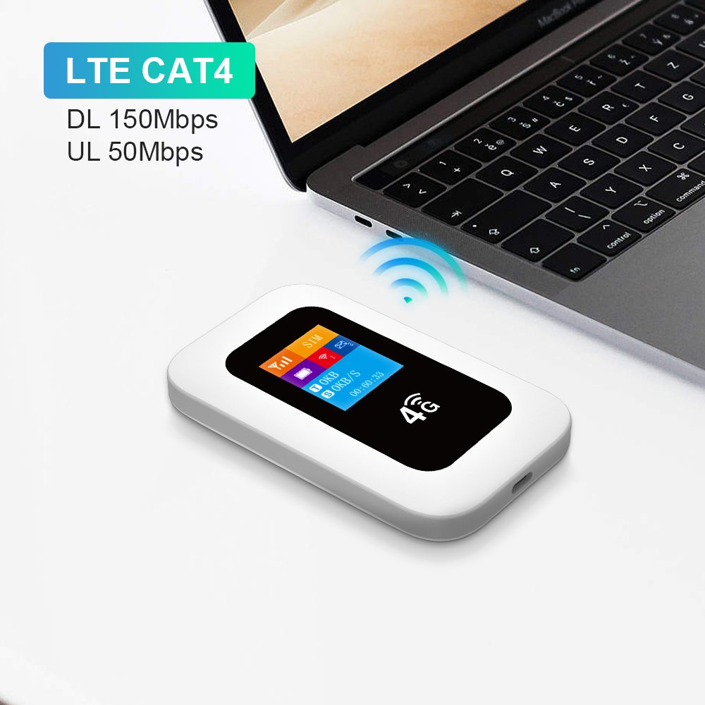 4G 3G Router Sim Card MifiS LTE 150Mbps WiFi Wireless Modem FDD TDD Network Access Unlock Mobile Pocket Hotspot Portable